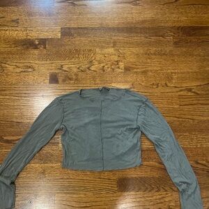 Zara Olive Green Top